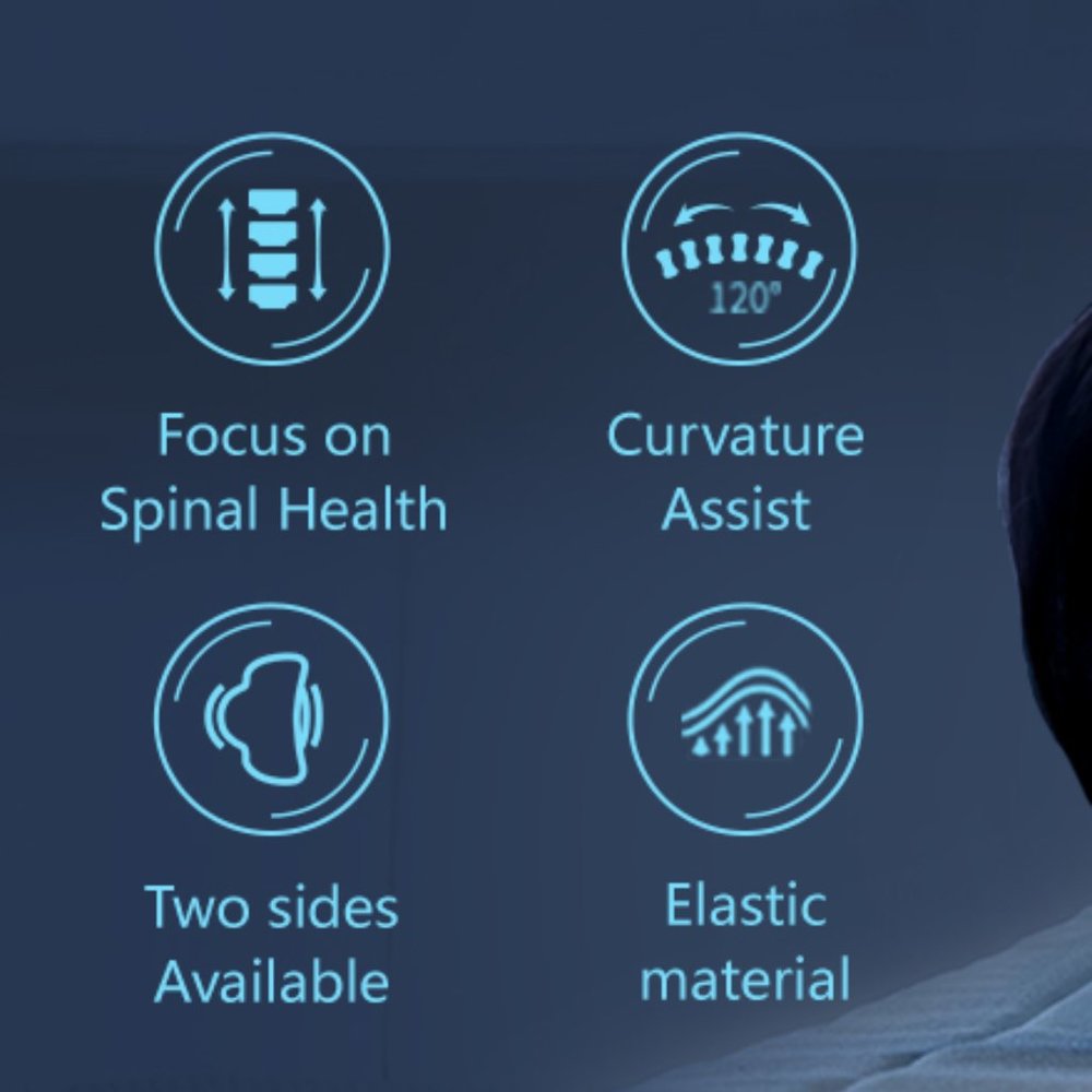 🔥 New Neck and Shoulder Relaxer, Cervical Traction Device Chiropractic Pillow - Picture 9 of 13